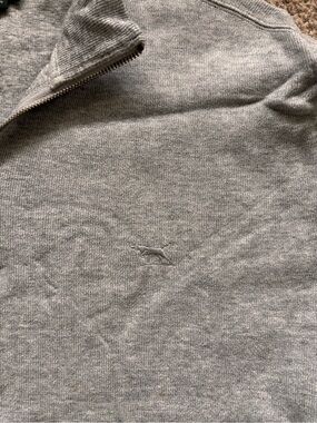 Rodd & Gunn Light Grey Half-Zip Knit Sweater